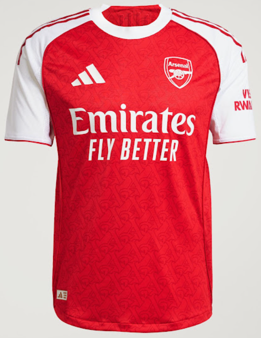 Arsenal 25/26 Home Shirt
