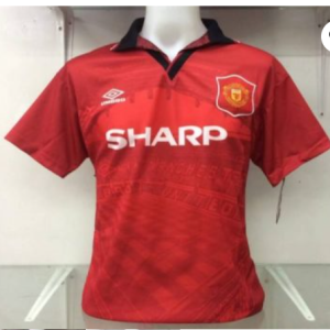 Eric Cantona 94/95 Man United Home Shirt