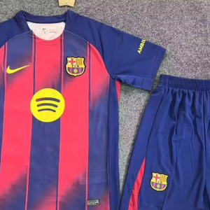 Kids Barcelona 25/26 Home Kit