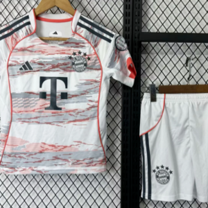 Kids Bayern 25/26 Away Kit