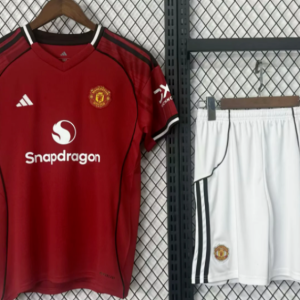 Kids Man United 25/26 Home Kit