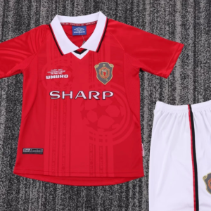 Kids Man United 1999 Champions League Final Kit