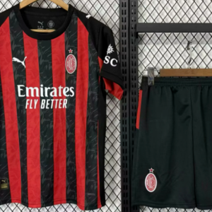 Kids AC Milan 25/26 Home Kit