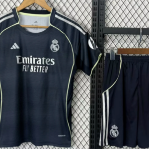 Kids Real Madrid 25/26 Away Kit