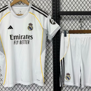 Kids Real Madrid 25/26 Home Kit