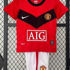 Kids Man Utd 09/10 Home Kit