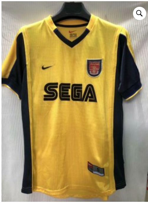 Arsenal 1999 Away Shirt