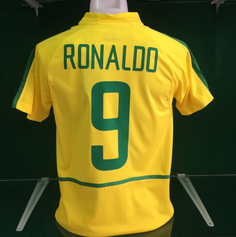 Ronaldo Brazil Home Shirt 2002