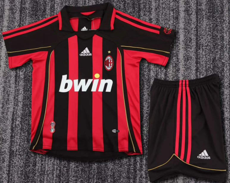 Kids AC Milan 06/07 Home Kit