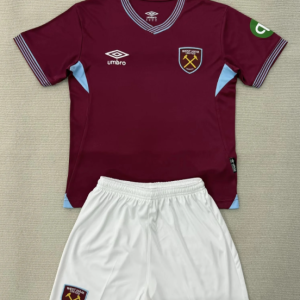 Kids West Ham 25/26 Home Kit