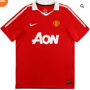 Man United Home Shirt 2010/11