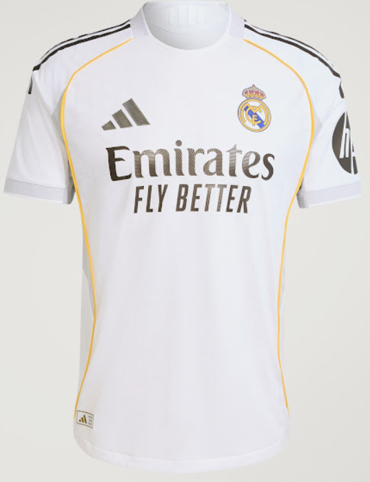 Real Madrid 25/26 Home Kit
