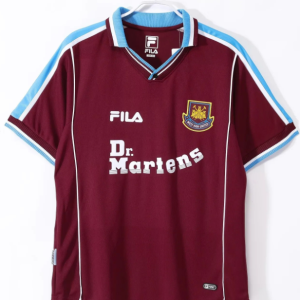 West Ham 1999 home shirt