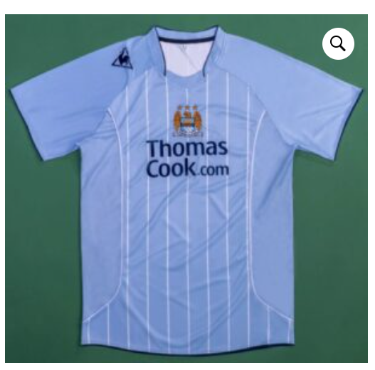 Man City 2007-08 Home Shirt