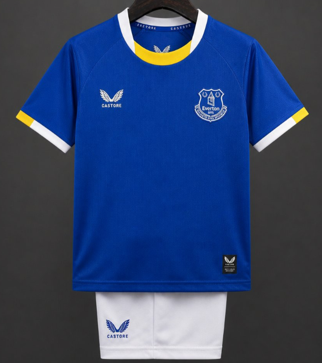 Kids Everton 26/27 Home Kit