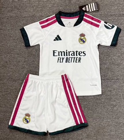 Kids Real Madrid 26/27 Home Kit